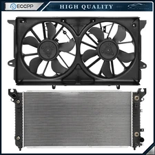 Electric Engine Radiator Cooling Fan Kit For 14 15 2016 Chevrolet Silverado 1500