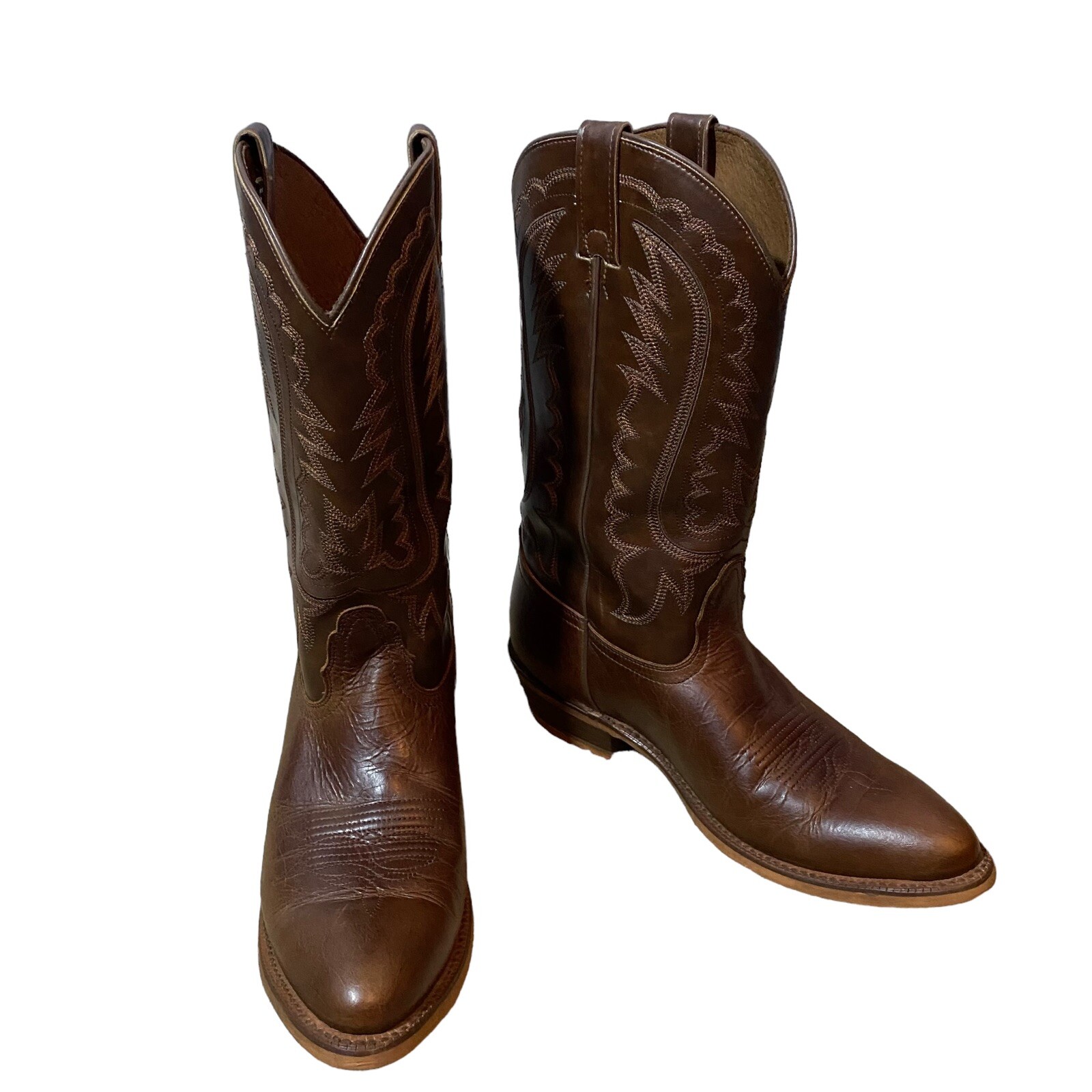 NOCONA MEN'S HERO JACKPOT BROWN WESTERN BOOTS NB5551 Size 12D eBay