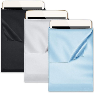 Custodie Sleeve in Microfibra 3-Pack per Ipad Compatibili Con Tablet, Ipad 1-10,