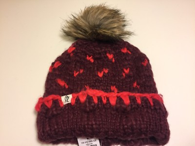 Fitch Women's Patterned Pom Beanie | eBay