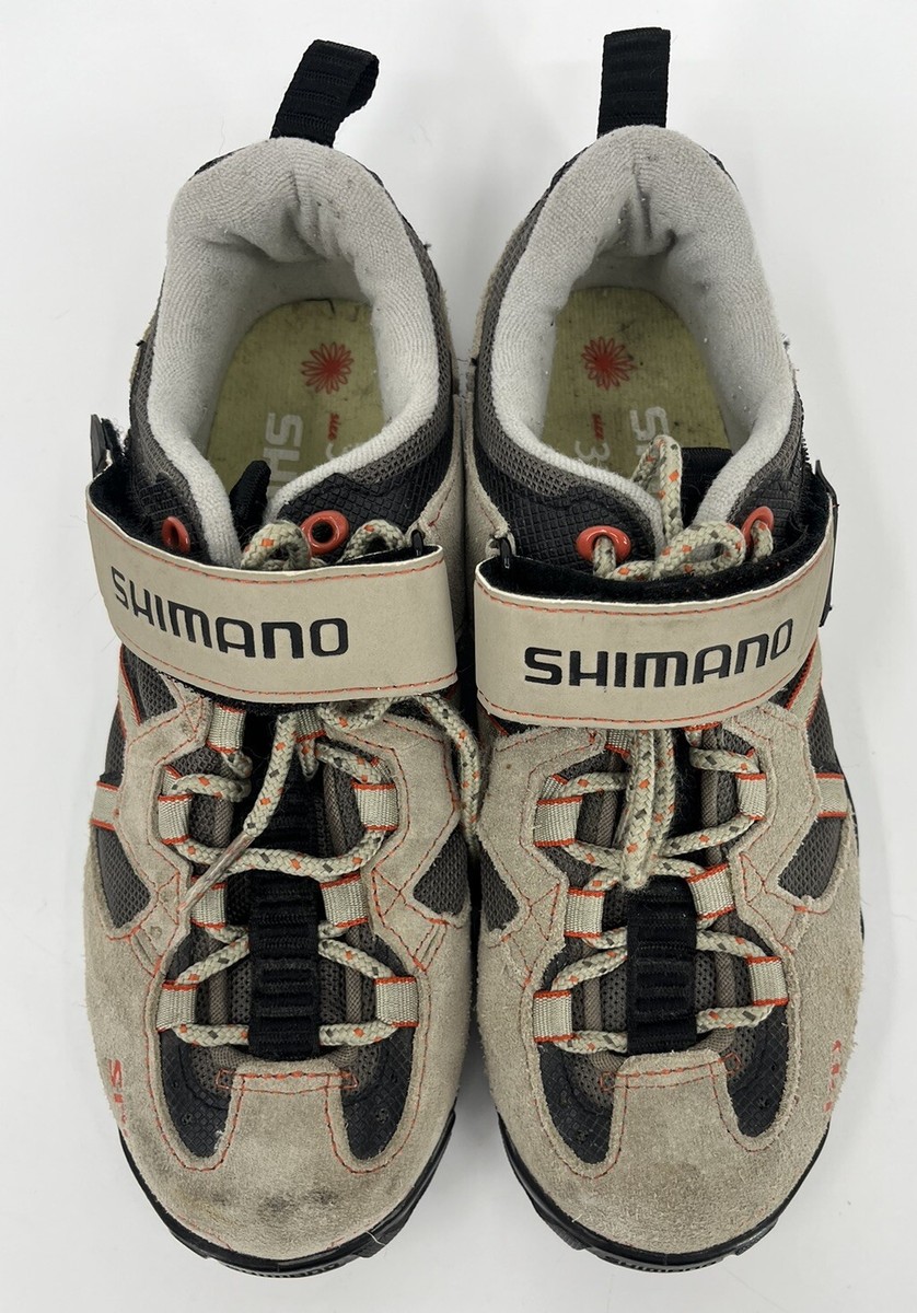 Chaussures VTT Femme Shimano SH-WM40 - Daim Marron, SPD, Taille US 5.1 / EU 38