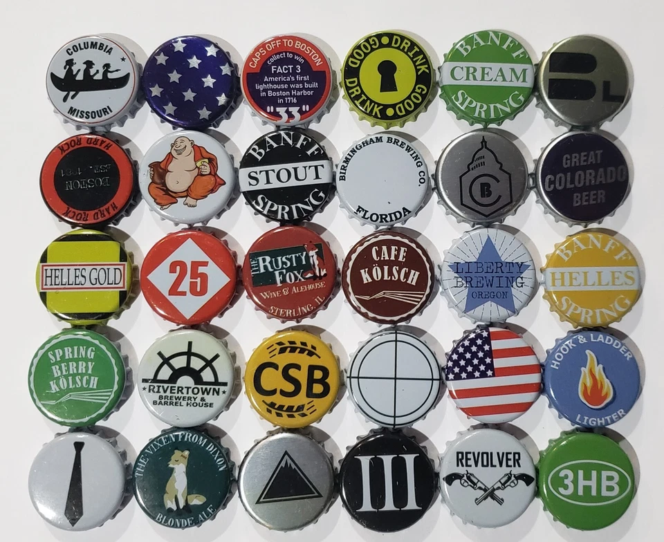 500 Beer Bottle Caps (((NO DENTS))) (((HUGE VARIETY))) - Image 4 of 4