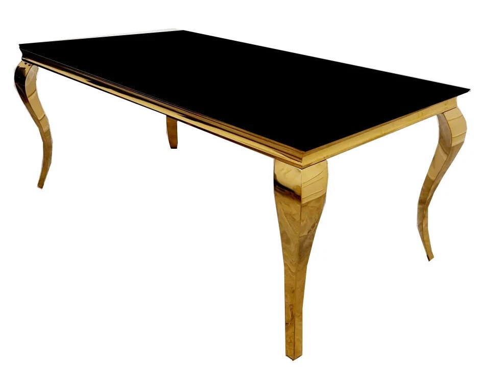 Antique black 2024 dining table