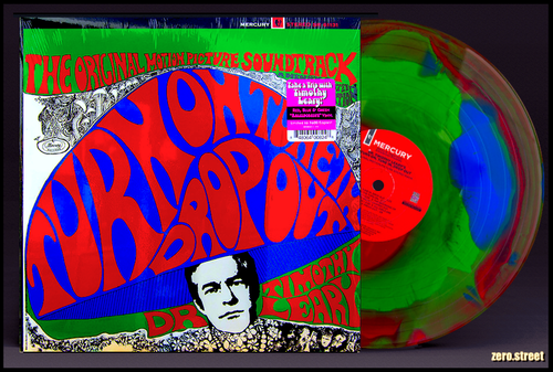 TIMOTHY LEARY Turn On Tune In Drop Out LP on COLOR VINYL New SEALED
