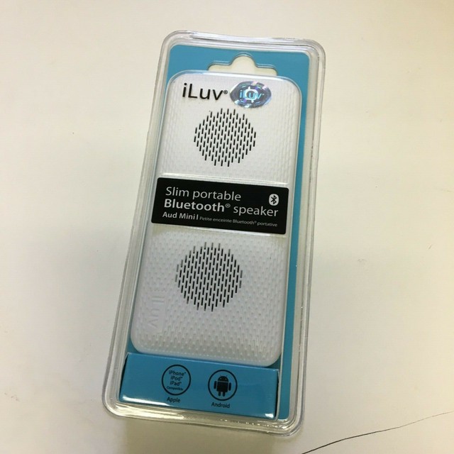 iluv slim portable bluetooth speaker