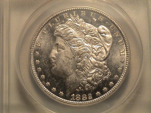 1882-CC Carson City Morgan Silver Dollar ANACS MS62 PL