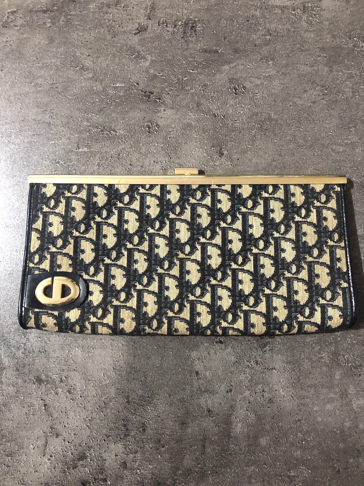 Sac Pochette Christian Dior Oblique Vintage