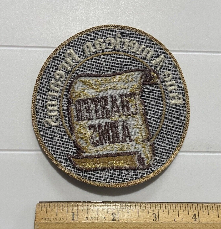 Charter Arms Fine American Firearms 4” Round Embroidered Patch Badge - Image 3 of 3