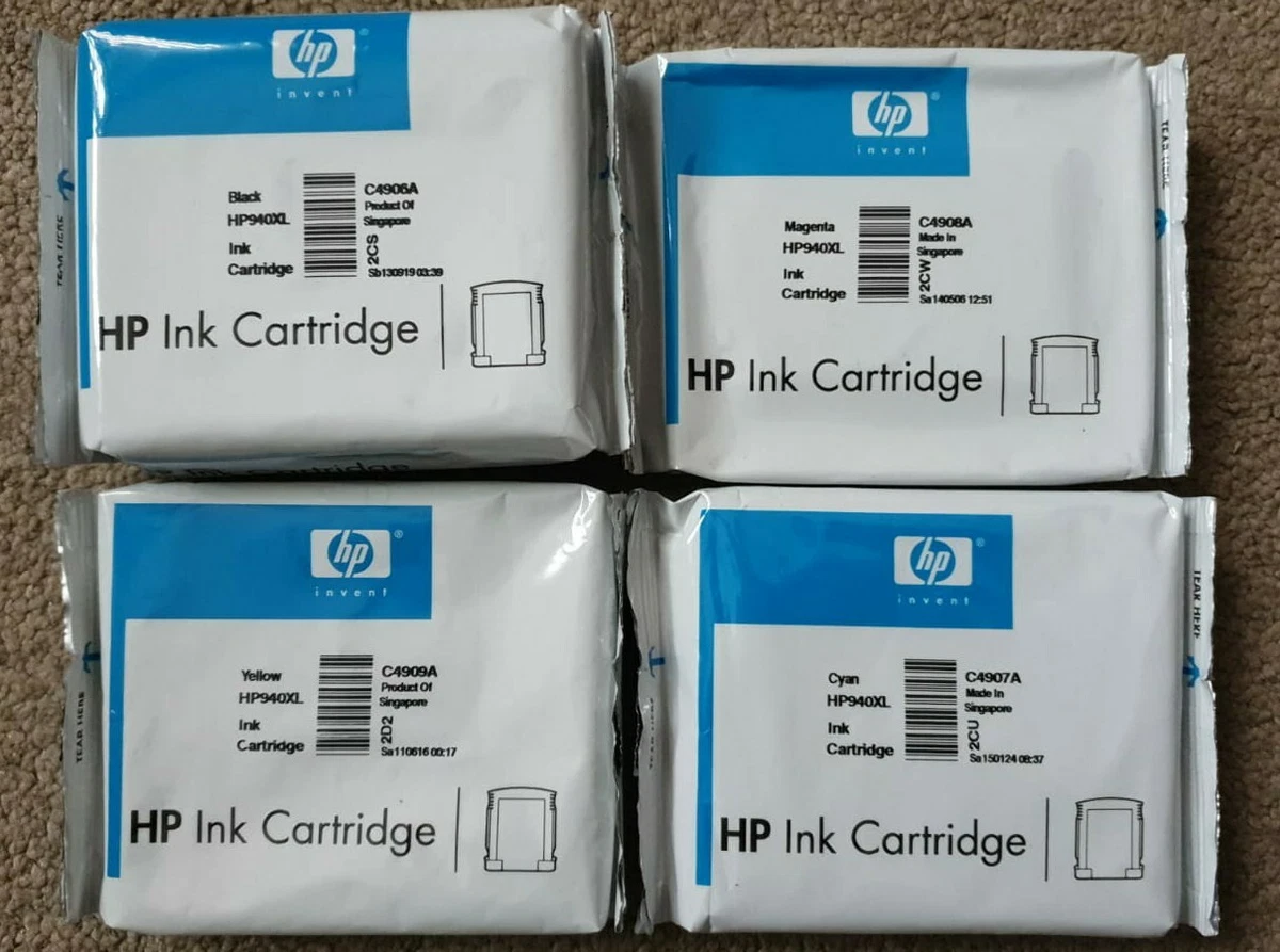 HP Cartuccia D'Inchiostro 940XL Nero – Originale, Ad Alta Resa, Per Stampanti Officejet, Fino A 2200 Pagine