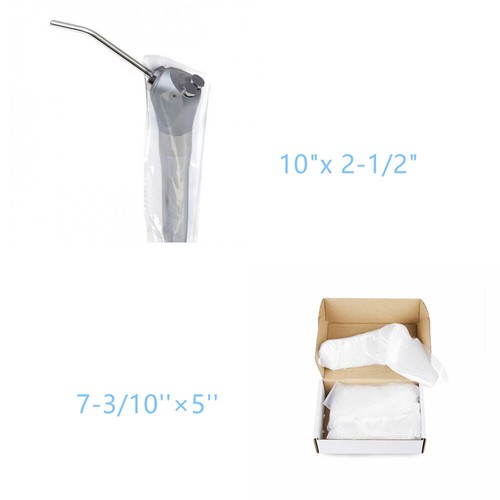 Dental Air Water Spray Syringe/HVE Saliva Ejectors Sleeves Cover Sheaths 2 Type - Picture 1 of 10