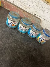 Vintage 1967 GERBER Baby Food Jars 4x - C8