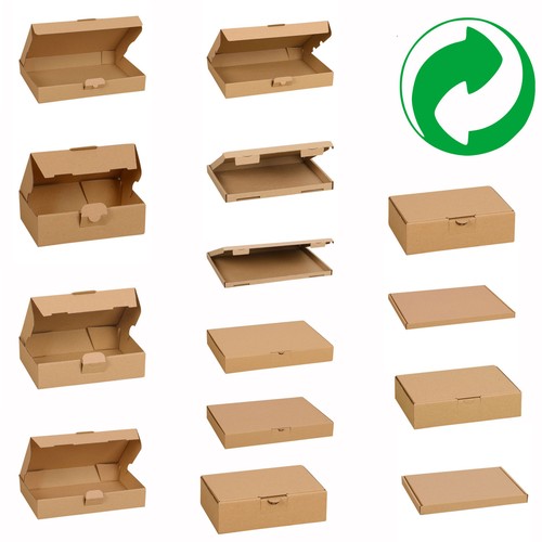 10 Faltkartons – 28x15x10 Cm, Einwellig, Für Versand, Verpackung & E-Commerce