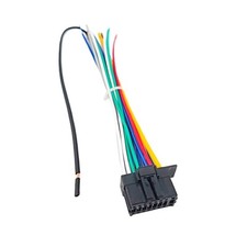 Wire Harness Plug Replacement for JVC KW-V340BT KWV340BT Car Stereo Radio 16-pin