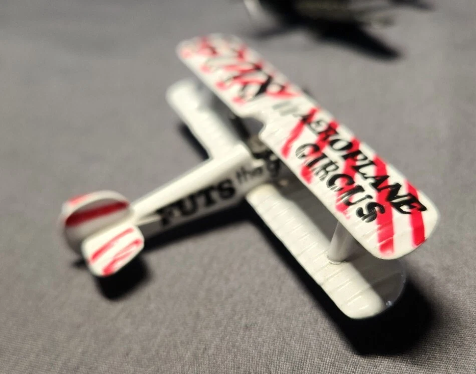 Lot of 4 Vintage Diecast Toy Propeller Planes, Seebee, Junkers JU-871, EUC - Image 3 of 4