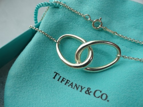Interlocking Oval Rings Necklace | eBay
