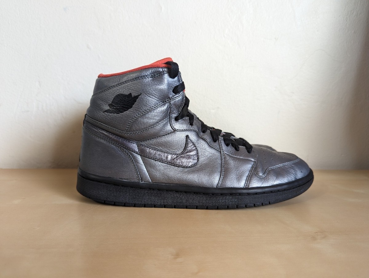 Nike Air Jordan 1 Retro High Premier Pewter Sneakers 332134 Nike Air Jordan 1 Retro High Premier Pewter Sneakers 332134