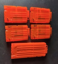 Nerf N-Strike Elite 6 Round Replacement Magazine Clip Lot of 4,  1 Big One