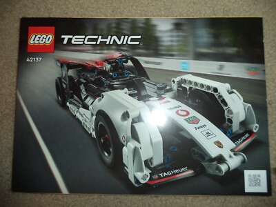 LEGO Technic Instruction Manual 42137 Formula E Porsche 99X Electric