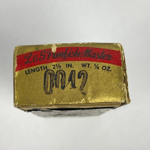 L&S Panfish Master Fishing Lure Sinker MirrOlure #0012 w/ Original Box Vintage - Picture 15 of 22