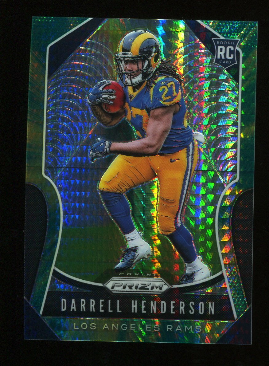2019 Panini Prizm Hyper Darrell Henderson RC #330 Rams /175