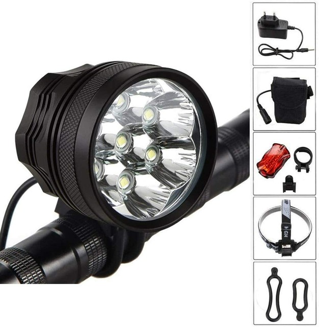 rechargeable bike lights ebay