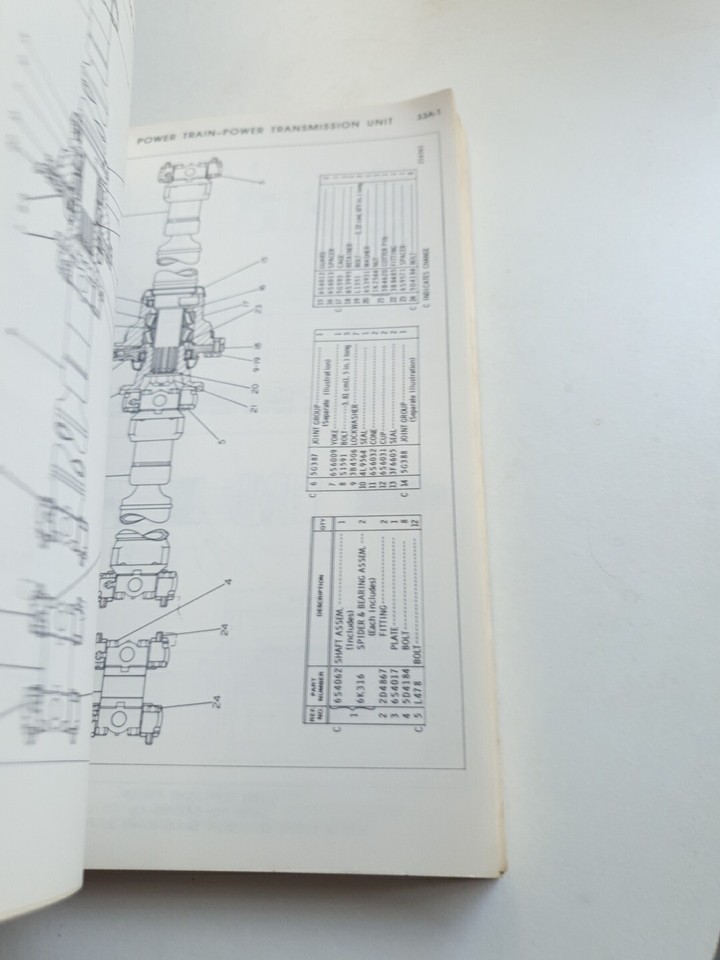 Caterpillar 910 Wheel Loader parts Book Genuine CAT 80U1 TO 80U6734