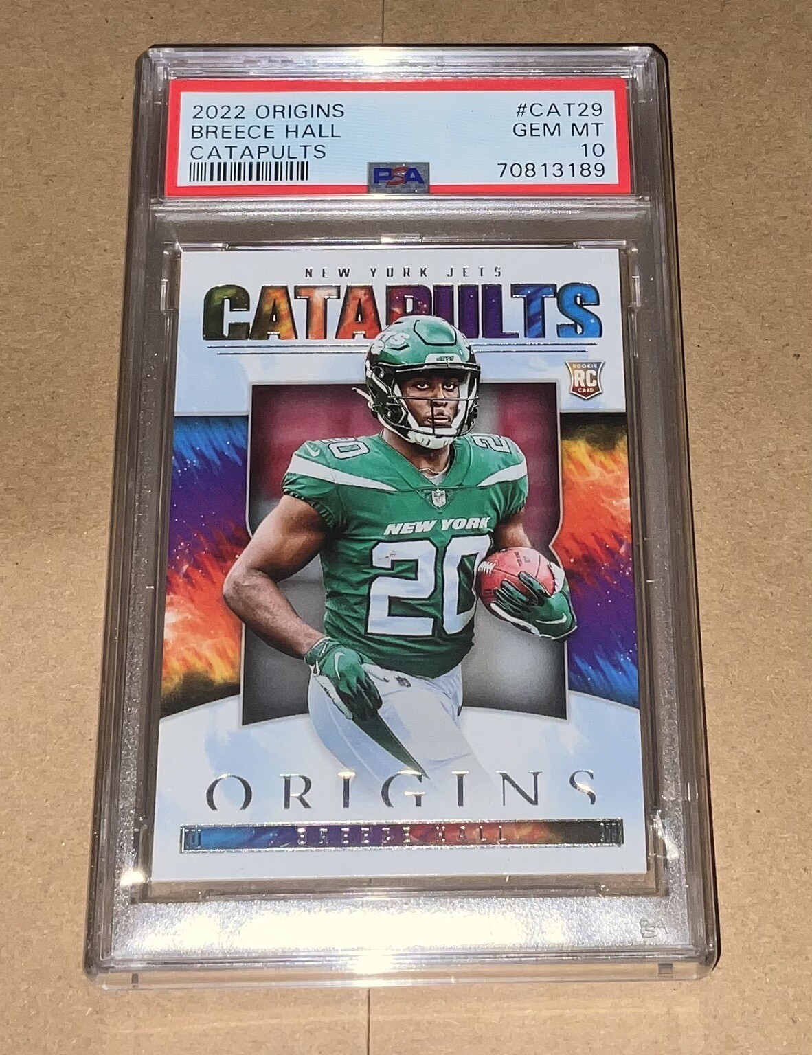 Breece Hall Panini Origins Catapults #CAT29 Base