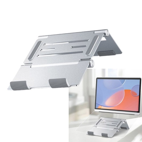 Vertical Laptop Stand Holder Adjustable Desktop Notebook Dock Vertical Laptop - Afbeelding 2 van 8