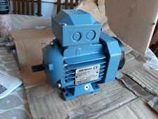 abb 3 phase induction motor 9mm shaft 0.9kw 230 400v m2va56b 4