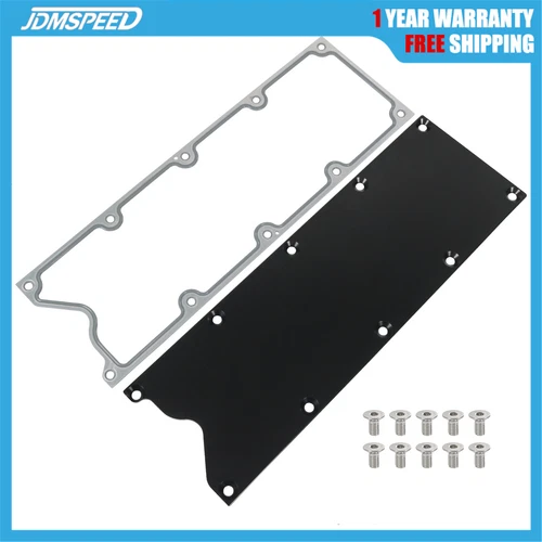 LS Gen 3 Valley Pan Cover Plate with Gasket and Seals Low Profile For LSX LS1