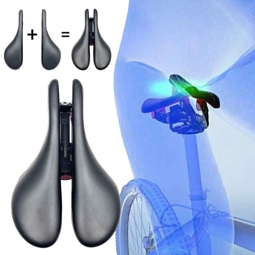 Ergonomic Road Bicycle Saddle Cushion MTB Road Bike Adjustable Bum Seat - Picture 13 of 24