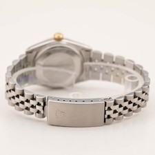 Rolex Datejust 6827 Two-Tone Jubilee Watch 31mm White Roman Dial 8