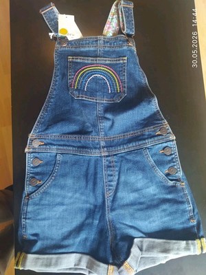Kurze Jeans Latzhose von Mini Boden, Größe 140, Neu mit Etikett