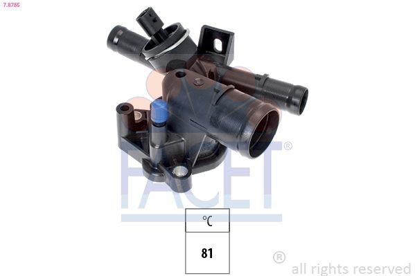 Facet 7.8785 Thermostat, KüHlmittel Passend FüR Nissan Opel Renault-image