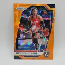 2024 Panini Prizm Orange Ice Cheyenne Parker-Tyus Dream WNBA Atlanta Dream