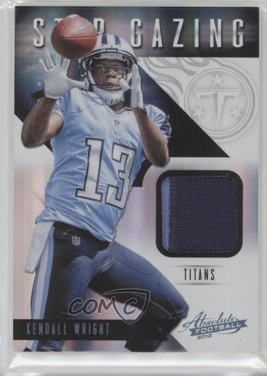 2012 Absolute Star Gazing Materials Prime 2/49 Kendall Wright #19 Rookie RC 7l6
