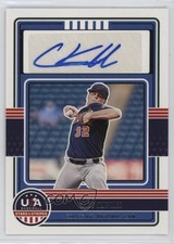 2023 Panini USA Baseball Stars & Stripes Cade Kuehler (Blue Ink) Auto 0s55