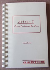Vtg Ashton ITC Aries-2 Users Guide Amateur Radio Station Integrated Entry System