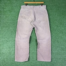 True Vintage 70 s Levi s 519 Chino Corduroy Pants Talon 42 Men s 36x27 - READ