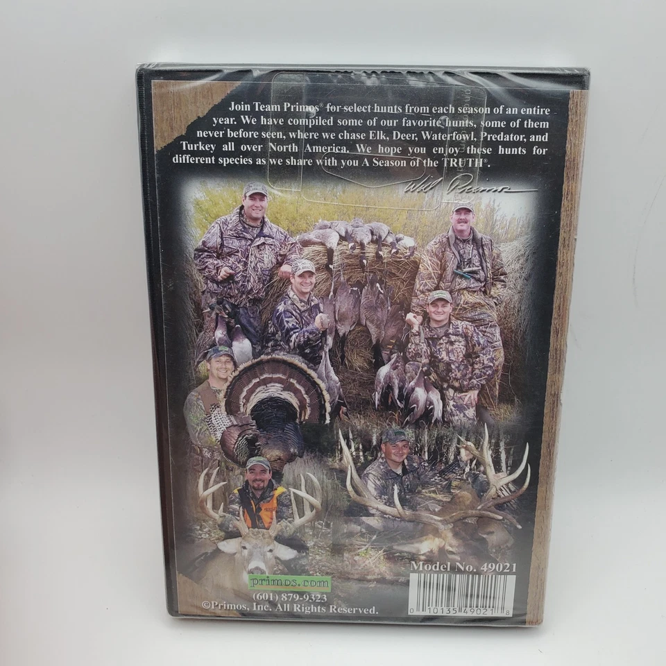 Primos Hunting Calls: A Season of the Truth (DVD) Brand New, Factory Sealed - Image 3 of 4