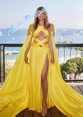 Foto Heidi Klum / Portrait Glamour Top Model / Hochwertig