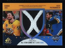 2020-21 Upper Deck SP Game Used 1/15 Roman Josi Alex Pietrangelo #ASNC-PJ 7i6