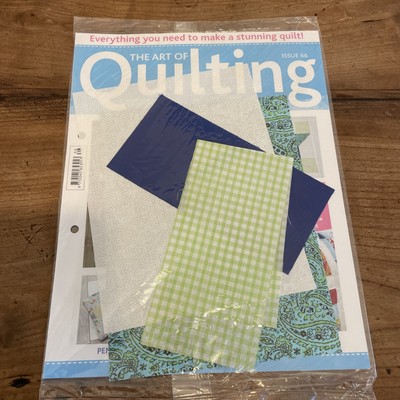 The Art of Quilting Magazine Issue 66 With Fabric Partworks Unopened Brand New
