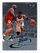 1998-99 Fleer Ultra #96 Kendall Gill Platinum Medallion 46/99 Rare SP