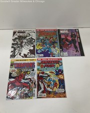 Mixed Marvel Comic Book Lot of 5 Avengers Spider-Man Fantastic Four Champions