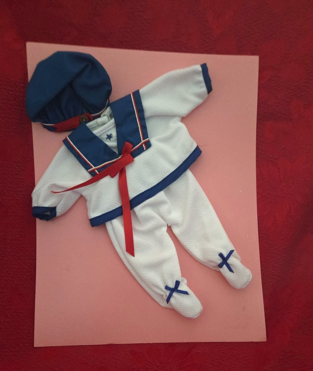 Madame Alexander Little Huggums Sailor Outfit  "NO DOLL"