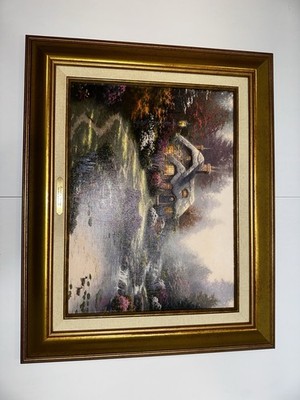 Thomas Kinkade Studios Everett's Cottage #5553 Authentic Certified Lithograph