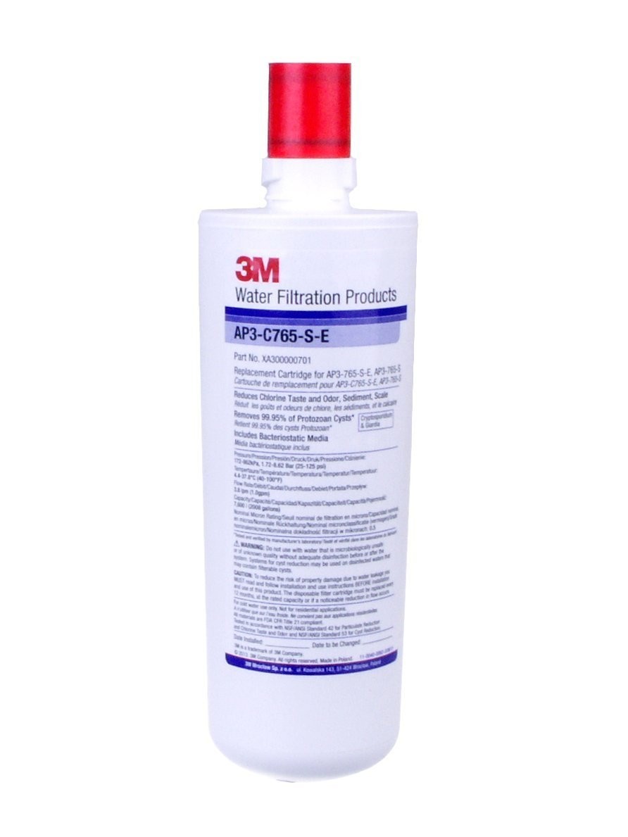 3M AP3-C765-SE Replacement Water Filter Cartridge with Scale inhibitor
