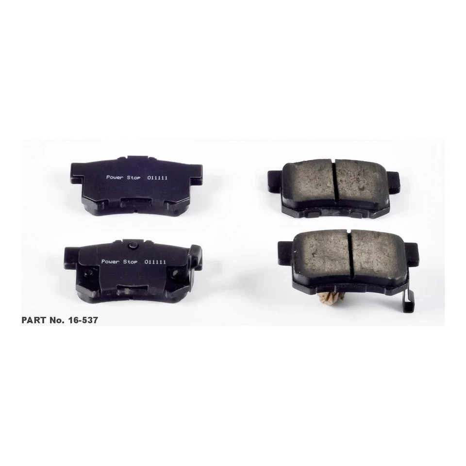 Juego de 6 pastillas de freno delanteras traseras rotores de disco para 1995 1996 1997 1998 Acura TL Foto 3 de 4