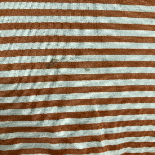 Peter Millar Polo Shirt Mens Small Orange Striped University Of Texas Longhorns - Picture 6 of 7